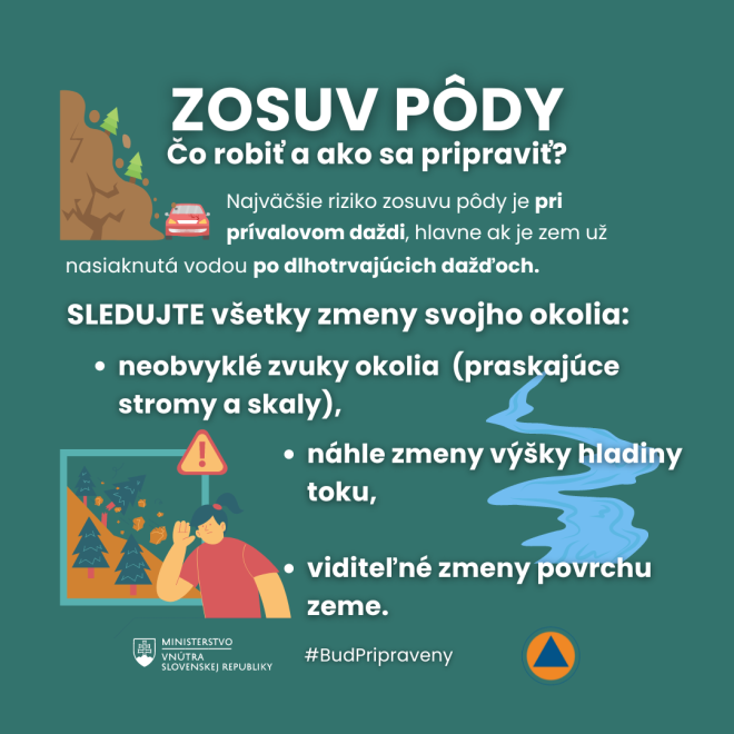 zosuv pôdy